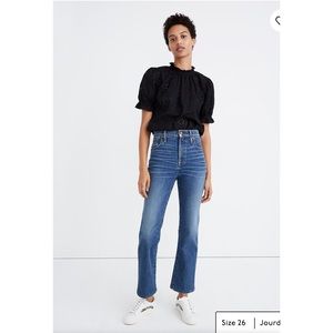 NWT Madewell Slim Demi-Boot Jeans in Sundale Wash - Sz 31